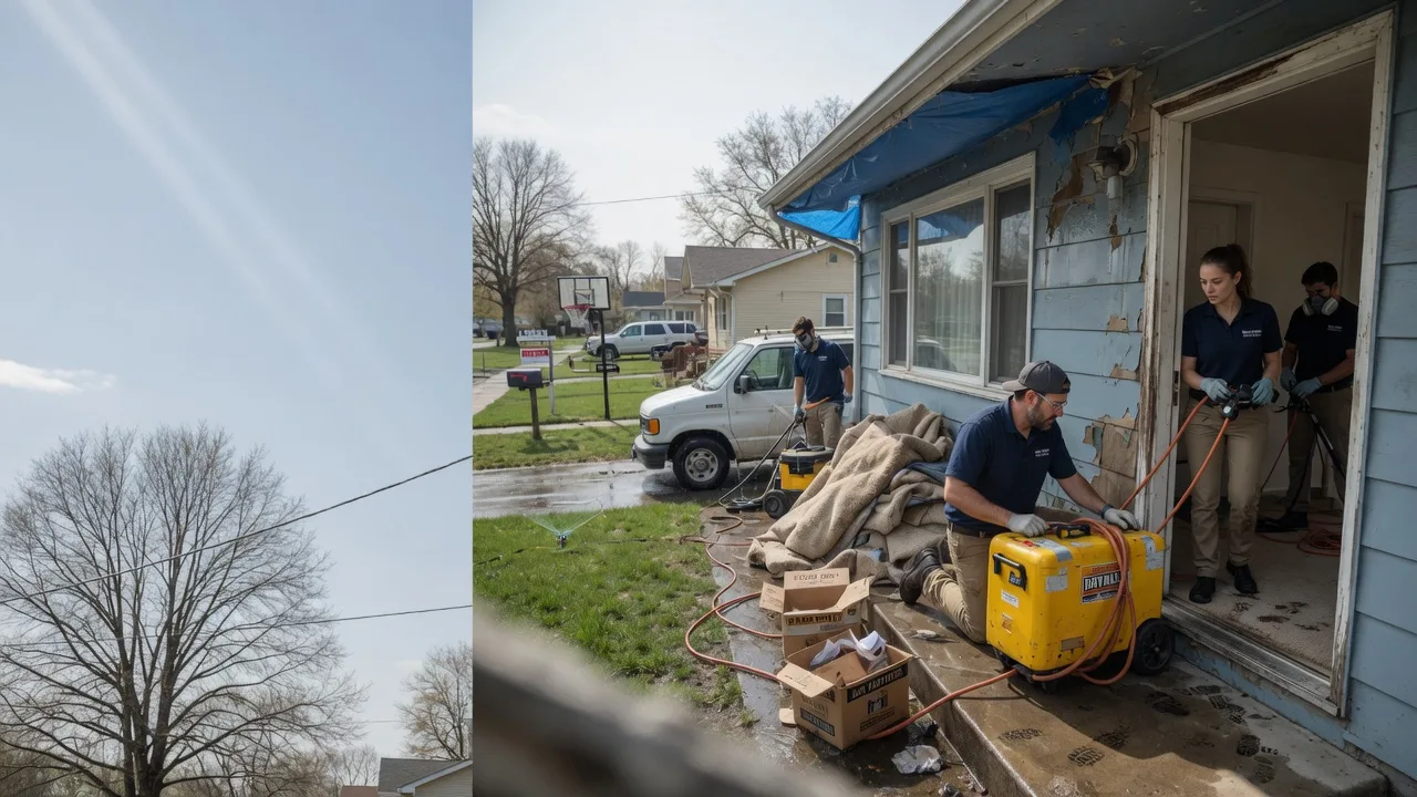 Basement Flood Cleanup in Etna, WY near me